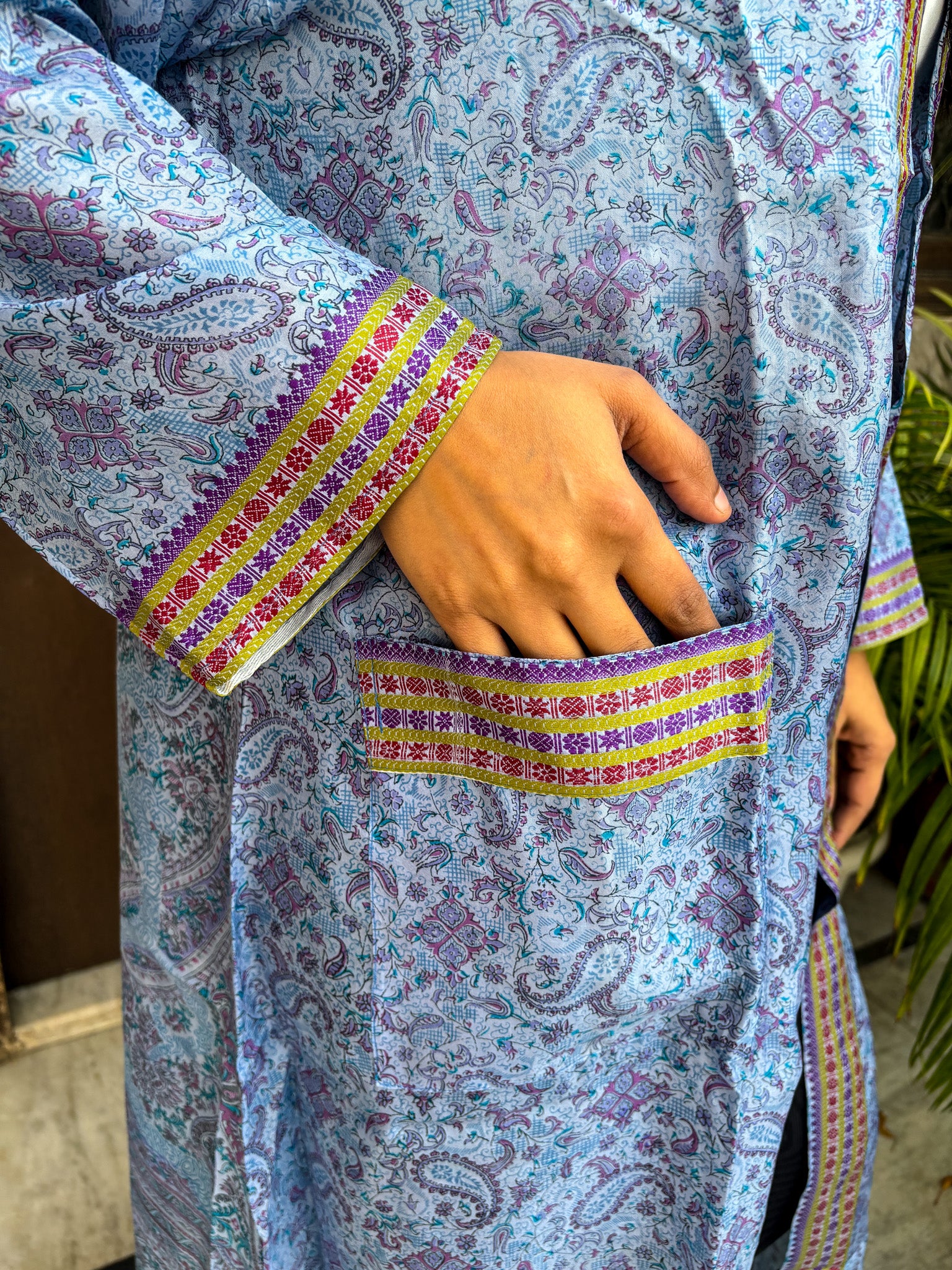 Handcrafted Kimonos Made from Vintage Silk Sarees
