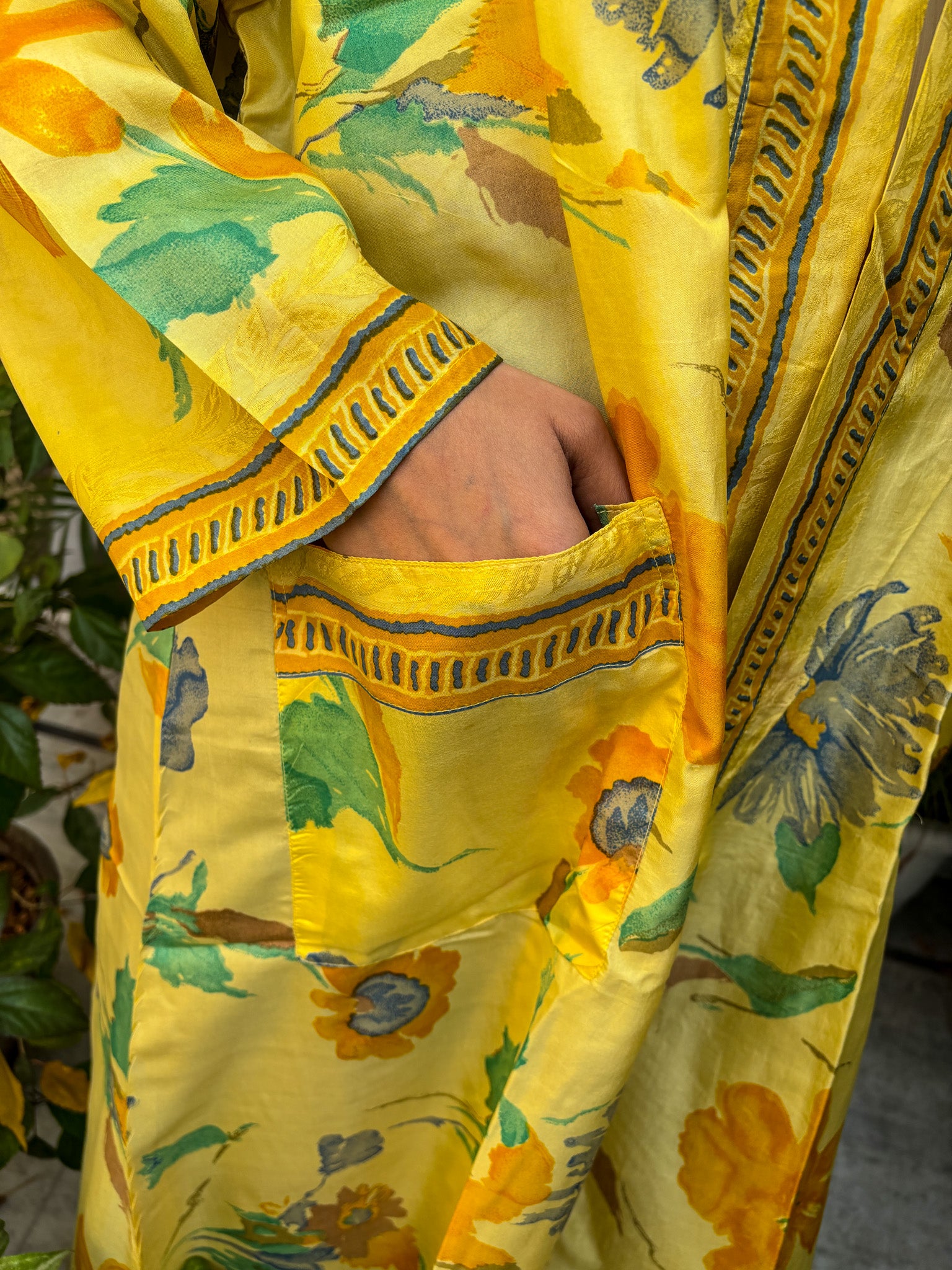 Handcrafted Kimonos Made from Vintage Silk Sarees