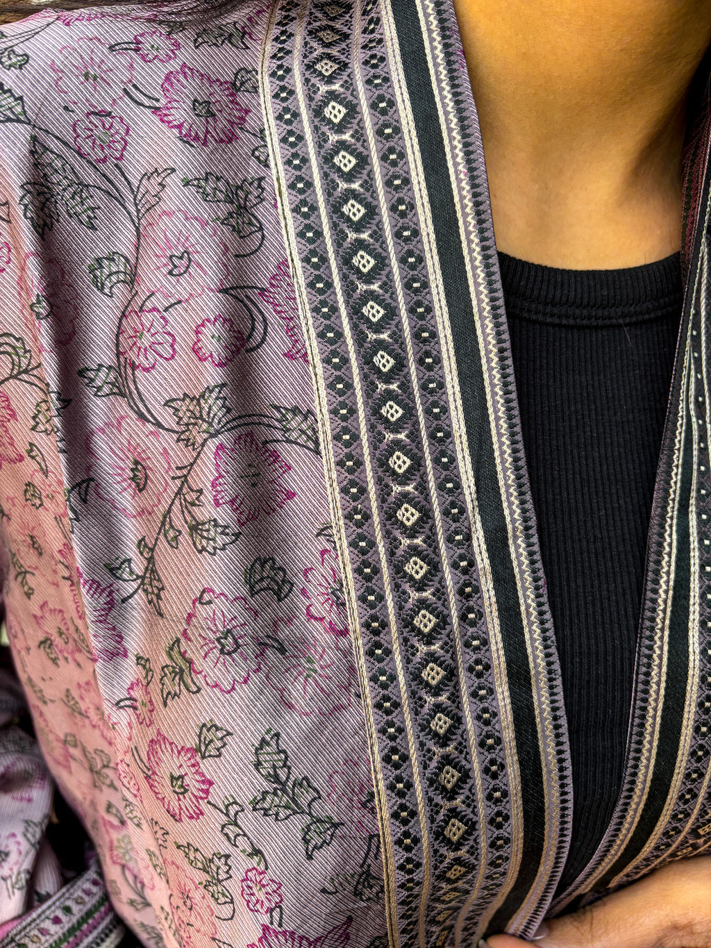 Handcrafted Kimonos Made from Vintage Silk Sarees