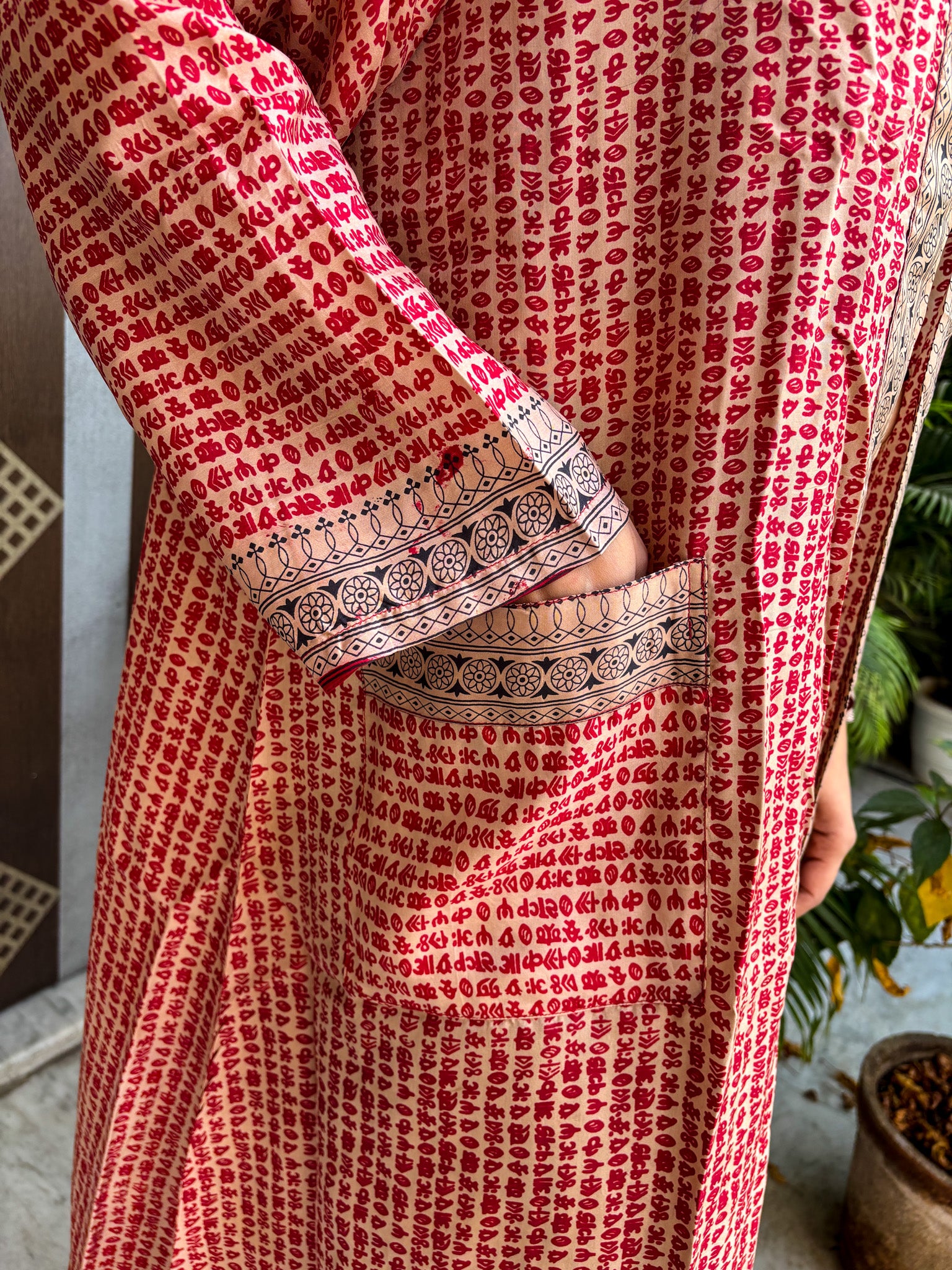 Handcrafted Kimonos Made from Vintage Silk Sarees