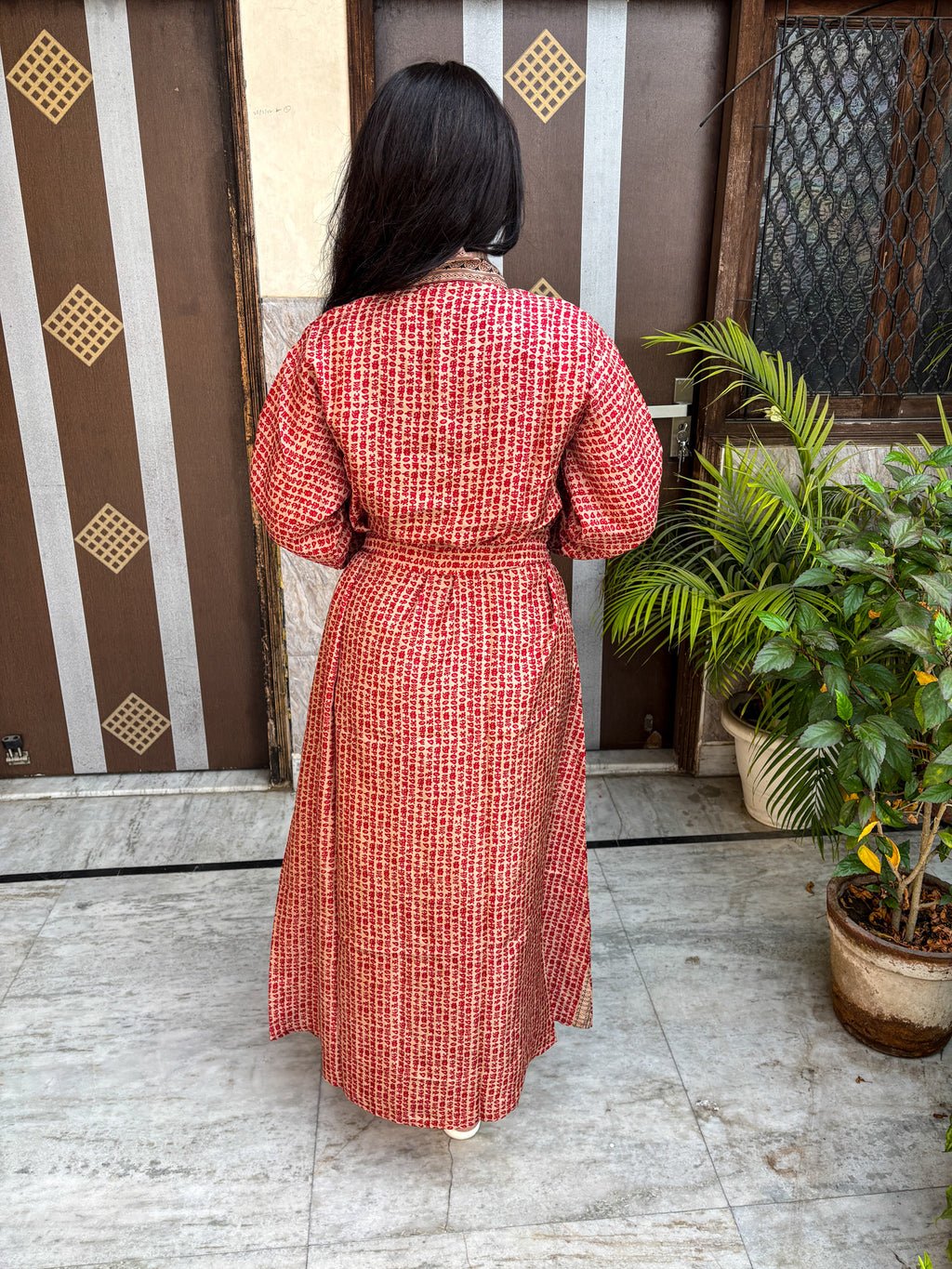 Handcrafted Kimonos Made from Vintage Silk Sarees
