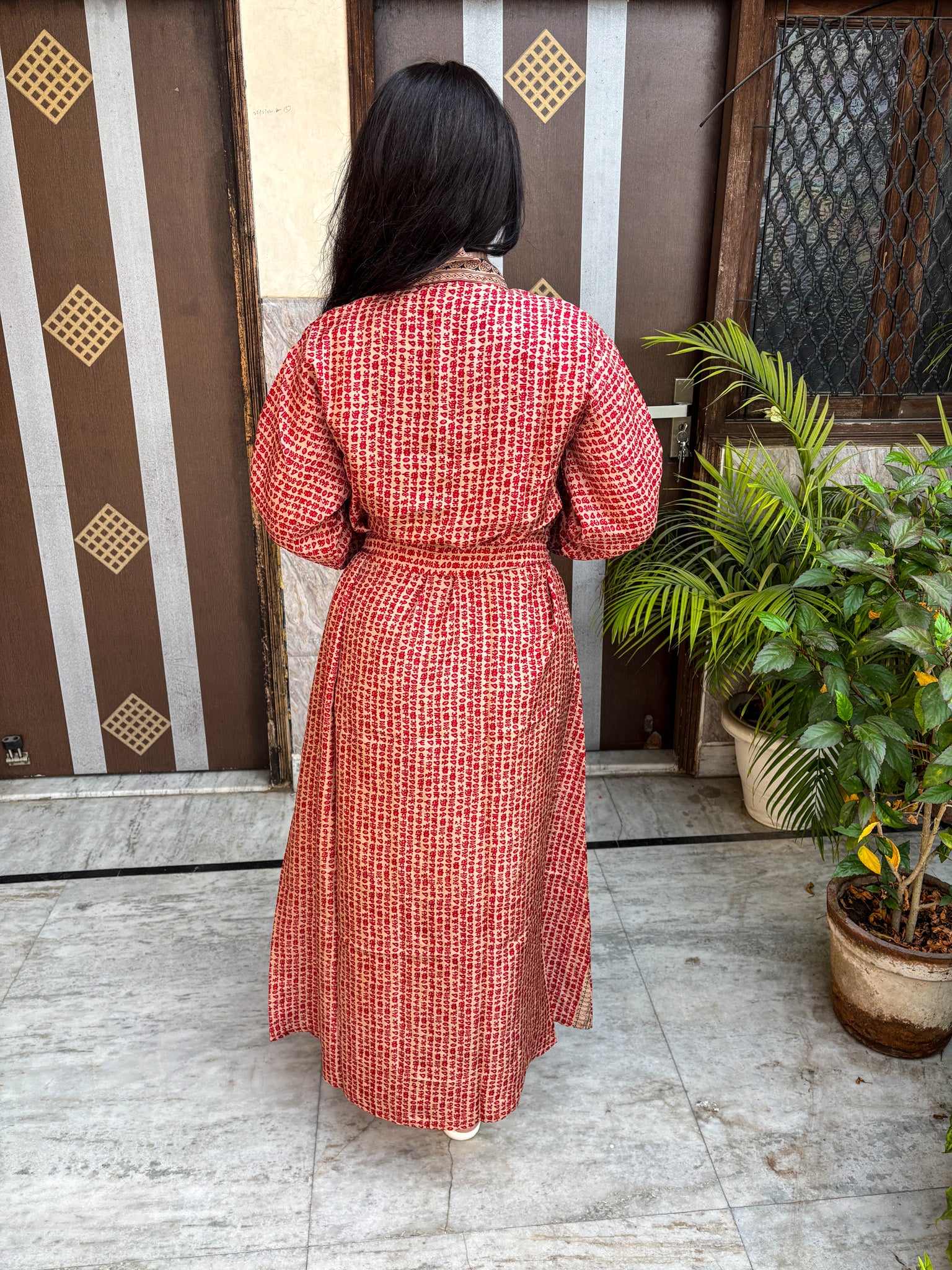 Handcrafted Kimonos Made from Vintage Silk Sarees