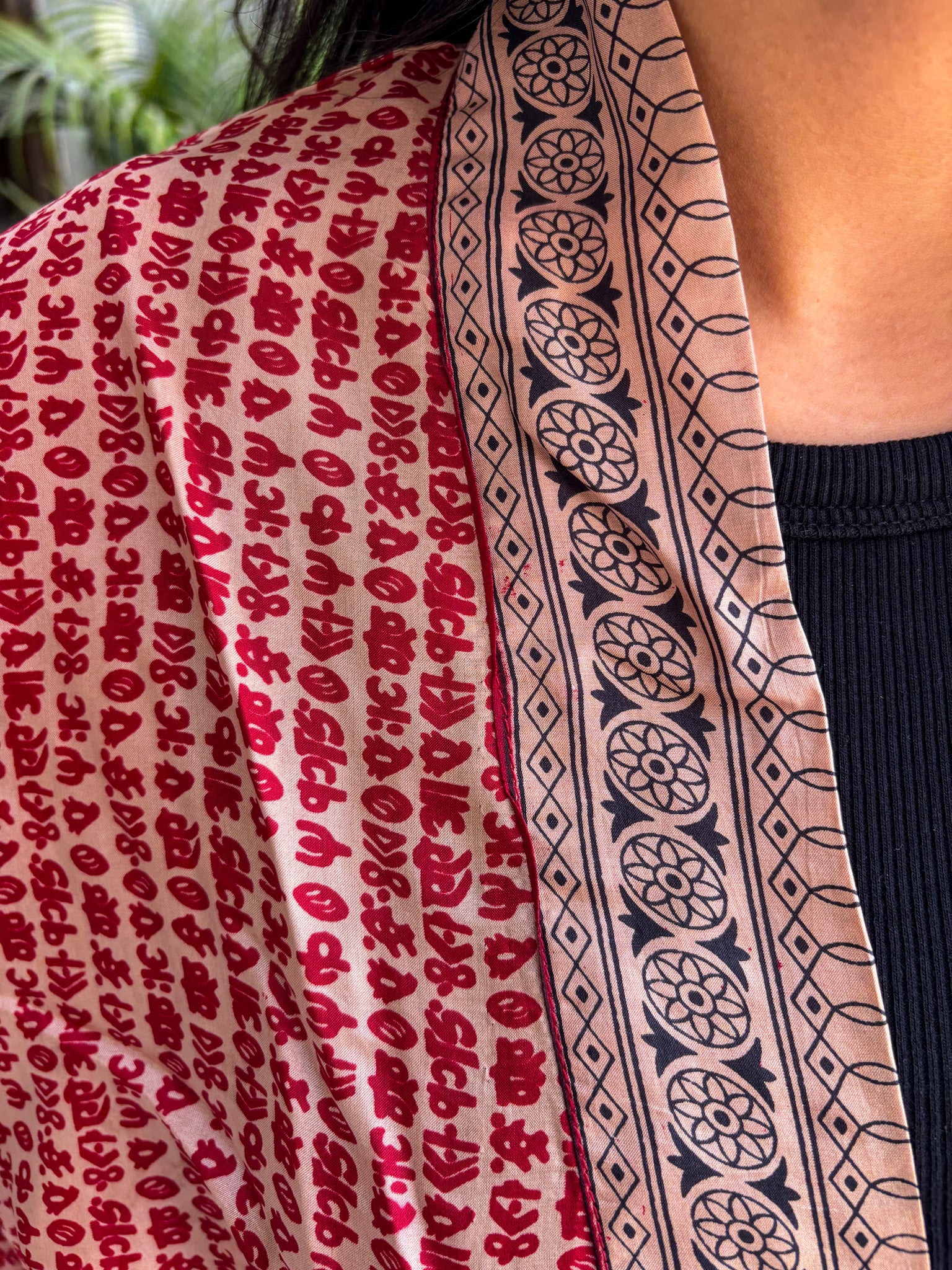 Handcrafted Kimonos Made from Vintage Silk Sarees