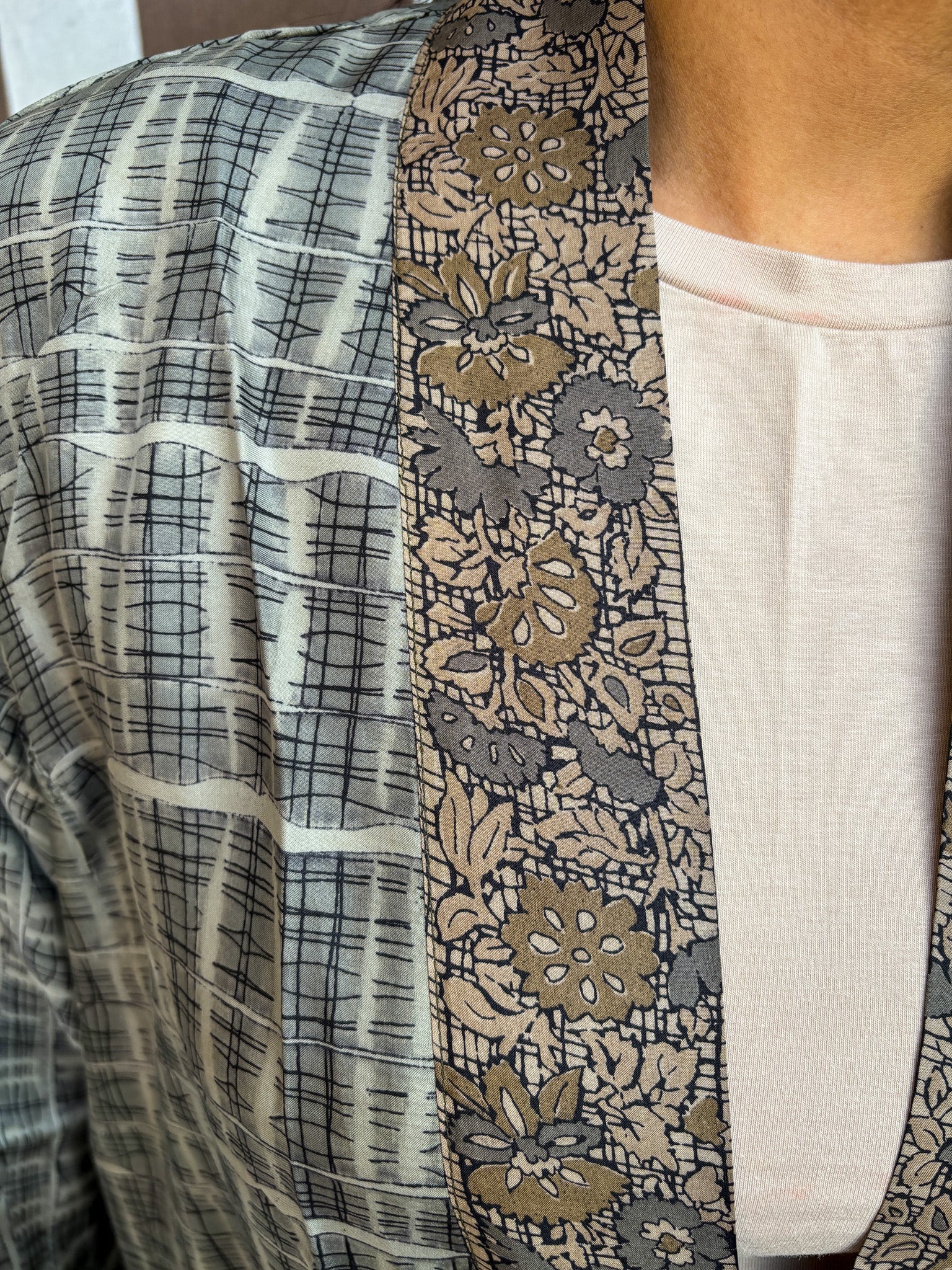 Handcrafted Kimonos Made from Vintage Silk Sarees