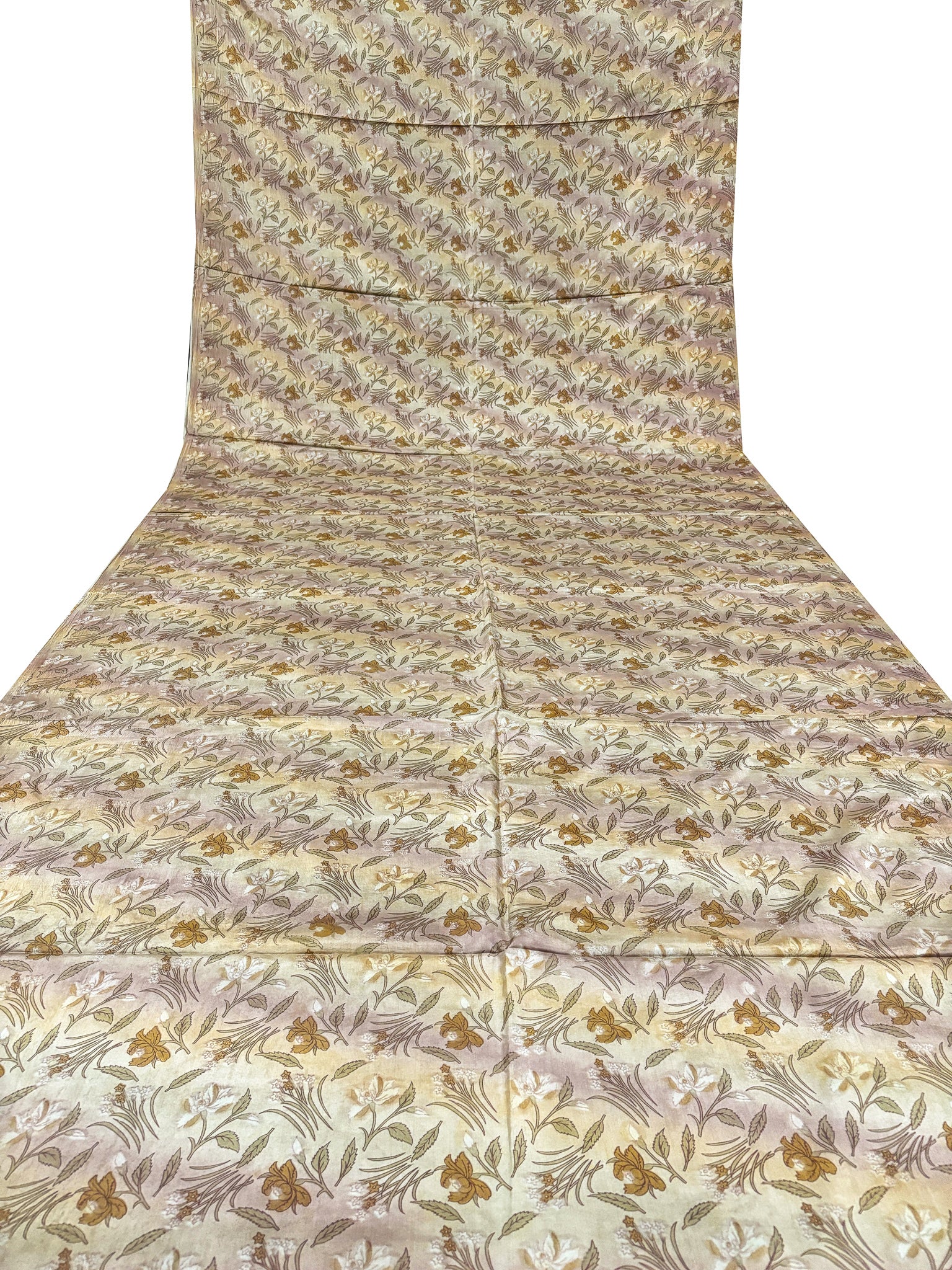 Vintage Multicolor Silk Saree