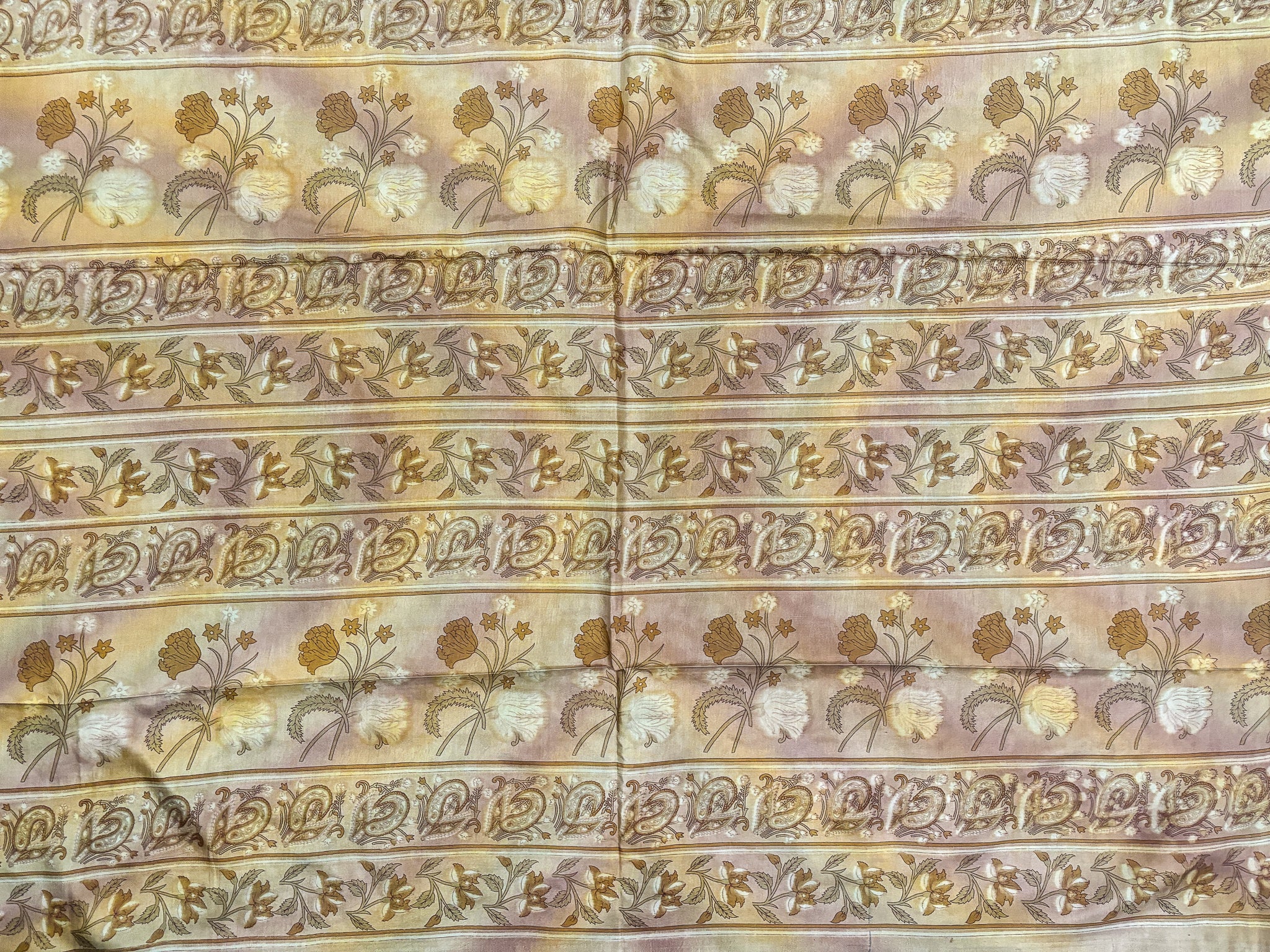 Vintage Multicolor Silk Saree