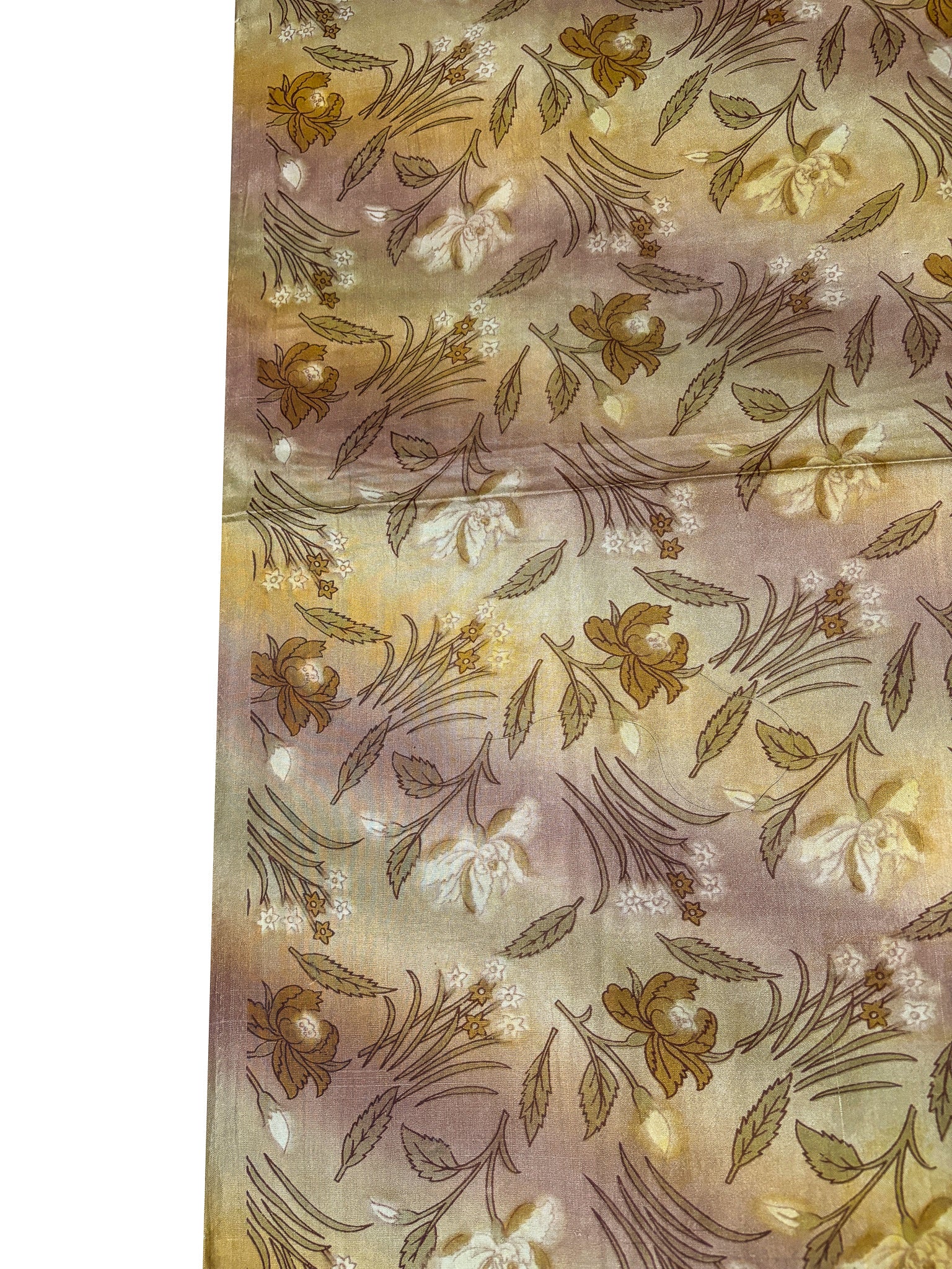 Vintage Multicolor Silk Saree