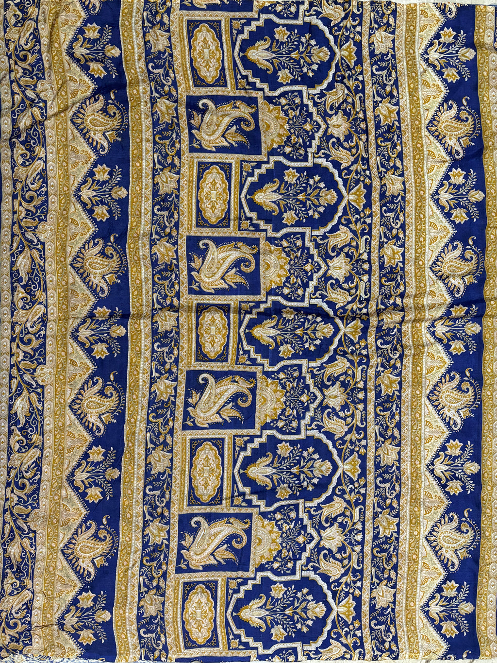 Vintage Blue Silk Saree