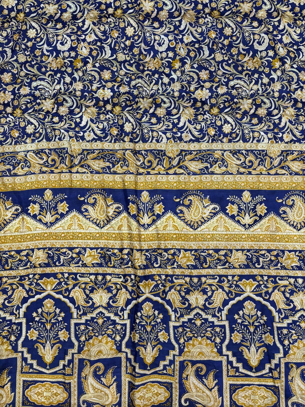 Vintage Blue Silk Saree